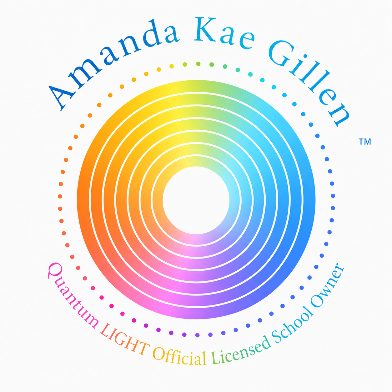 Amanda Kae Gillen Quantum LIGHT Official Licensed School Owner logo